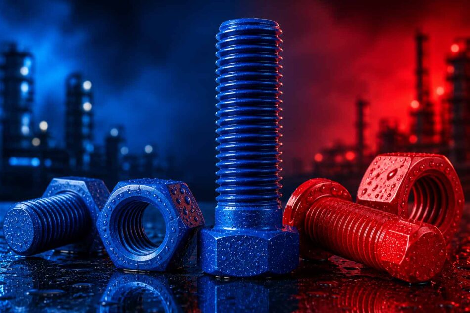 PTFE coated bolts